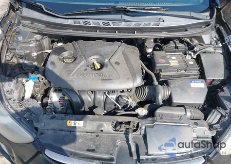 2013 Hyundai Elantra Limited из США, поврежденный, VIN KMHDH4AE5DU970903